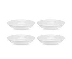 Royal Worcester 21,5 cm Pâtes Bol, Lot de 4, Blanc