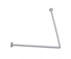 BriTools Barre de Rideau de Douche pour Baignoire, Voir Description, Blanc, L 80Â x 80Â cm