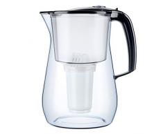 AQUAPHOR Provence Filtre à Eau de qualité supérieure en Verre pour réduire Le calcaire, Le Chlore et Les métaux Lourds, Plastique, Volume 4,2 l