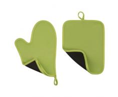 Premier Housewares 0806549 Manique et Mitaine NÃ©oprÃ¨ne Vert 21 x 0,05 cm