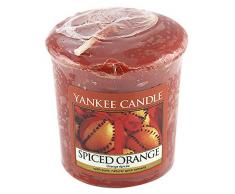 YANKEE CANDLE 1188037E Bougie Votive Orange Ã©picÃ©e, Simple
