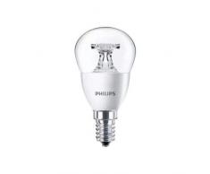 Philips 45483100 Ampoule Ã LED, Verre, E14, 5.5 W, Transparent, 1er Pack