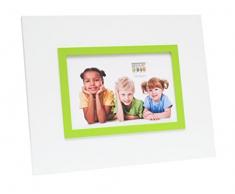 Deknudt Frames S67JK8 Cadre Photo avec Filet Blanc/Vert 13 x 18 cm