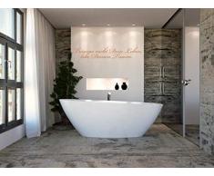 INDIGOS UG 4250380512341 W188 Autocollant Mural Pas des Rêve Disant Brun 120 x 19 cm