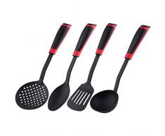 San Ignacio PK1476 Set 4 ustensiles de cuisine Toledo-nylon