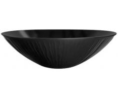 Zak Designs 0015-G314 Grand Saladier / Coupe Ã Fruit Noir 38 cm