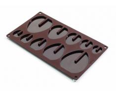 Lékué Moule 3D Pâques 5 Oeufs Marron