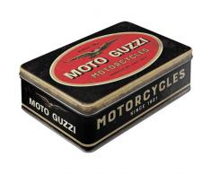 Nostalgic-Art Moto Guzzi Boîte de Conservation Plate en métal Multicolore 23 x 16 x 7 cm