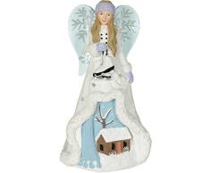 Angel Ã©toile Winter Figurine Ange, Bleu Clair