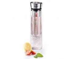 Westmark 62952260 Carafe Ã eau avec infuseur et infuseur CapacitÃ© 1 l Verre avec couvercle en acier inoxydable