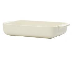 Villeroy & Boch Clever Cooking Plat à four rectangulaire, 30 x 20 cm, Porcelaine Premium, Blanc