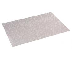 décorline set de table 30x45cm pvc trigone gris