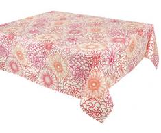 Vent Du Sud Nappe enduite Riviera Nacre 160 x 300, Coton, 160 x 300 cm