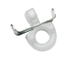Gardinia ArrÃªt de Glisseur Technologie Rideaux Ã 16 mm Blanc, Steel, Non Applicable