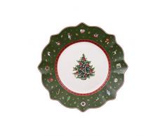Villeroy & Boch Toys Delight Assiette petit-déjeuner verte, 24 cm, Porcelaine Premium