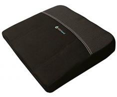 Kiné Travel 169940 Noir matelassé du siège Coussin de Chaise â Coussins (rembourré du siège, Universel, Noir, Rectangle, Image, Lavage de Mains)