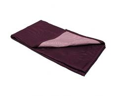 Soleil docre 512000 Plaid Daisy Prune/Rose 110 x 140 cm