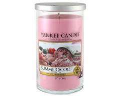 Yankee Candle bougie colonne moyenne « Glace dâété », rose