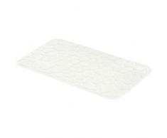 AmazonBasics Tapis de bain en mousse Ã mÃ©moire de forme Motif pierre - Beige, 50Â xÂ 80Â cm