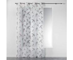 douceur dintÃ©rieur panneau a oeillets 140x240 cm voile envolee chic corail