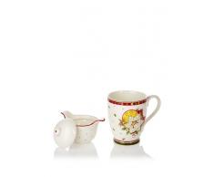 Villeroy & Boch Winter Bakery Delight Mug à thé avec passoire