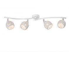 Lucide TAHAR - Spot Plafond - Ã 9,5 cm - G9 - Blanc