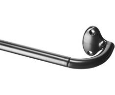 AmazonBasics - Tringle Ã rideau obscurcissante - 122 Ã 224 cm, Noir