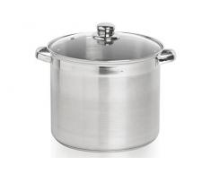 Cosy & Trendy TI004063C Ottawa MARMITE COUV.Verre D29,5-16L, Autre, Aluminium