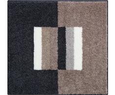 Linea Due CAPRICIO Tapis de Bain, Polyacrylique Supersoft, Marron, 55x60 cm