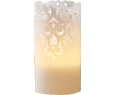 Star 062-24 Bougie LED, Plastique, weiÃ, 8.0 x 8.0 x 15.0 cm