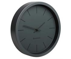 Bresser MyTime Horloge murale radio-pilotÃ©e 25cm, Gris FoncÃ©