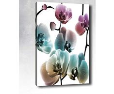 Bonamaison Peinture sur toile, multicolore, 50 x 70 cm - ConÃ§u et fabriquÃ© en Turquie