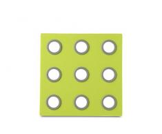 Rosti Mepal Domino Dessous de plat en mélamine et silicone Vert Lime