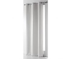 douceur dintérieur rideau a oeillets 140x240 cm occultant occult neige