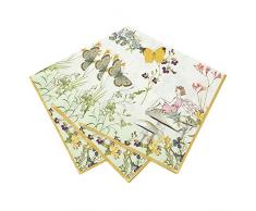 Talking Tables TSFAIRY-NAPKIN Truly Fairy Serviette de table Plastique Multicolore 1,5 x 0,015 x 20 cm