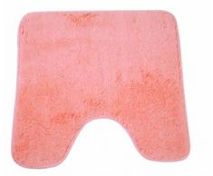 MSV Tapis Acrylique de Bain beleu (WC et lavabo), Latex, Bleu Marine