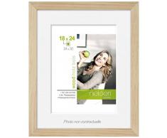 Nielsen 62009 Cadre Photo Apollo 24x30 cm Noir, Bois, Naturel
