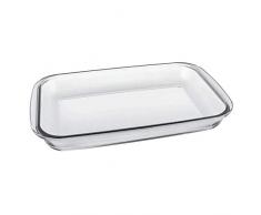 Marinex Plat à four rectangulaire en verre 1,6 l