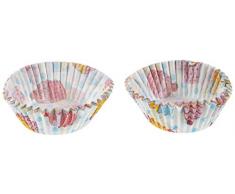 Zeller 43963 Petit Moule à Muffin Cupcake 5x3cm 50 pièces en Papier, Multicolore, 5 x 5 x 3,5 cm