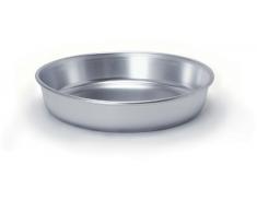 BALLARINI 7056.32 Moule à Tarte Conique Haut en Aluminium Brut avec Bord, 32 cm