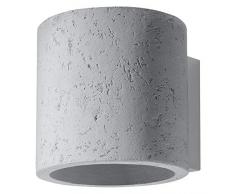 Festux Lighting Applique murale béton Gris 12 x 10 x 10 cm