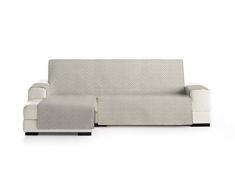 Eysa Mist Housse, Microfiber, C/1 Beige-Gris, Chaise Longue 290 cm. Adapté aux canapés de 300 à 350 cm