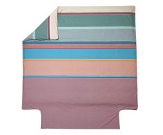 Blanc des Vosges Week End Housse de Couette, Percale 100% Coton, Celadon, 140 x 200 cm