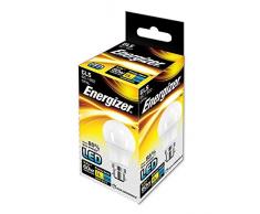 Energizer BC B22 GLS 9W Ampoule LED traditionnel 60 W 806 Lumens Blanc chaleureux, Single Pack, B22d (Bayonet Cap)