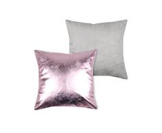 Lovely Casa Coussin, Polyester, Rose, 40x40 cm