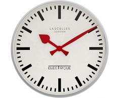 Roger Lascelles Horloge Murale rÃ©tro chromÃ©e
