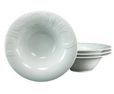 CreaTable, 16693, SÃ©rie GOURMET, Assiette Ã¡ Risotto 27 cm 4 piÃ¨ces