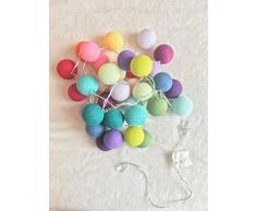 Les Merveilleuses dAugustine - Guirlande lumineuse 50 Boules Miami