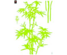 Plage 152705 Sticker Mural - Bambous, 1 Planche, 48 x 68 cm