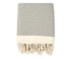 Moorish Idol - Plaid Losange- 160cm x 250cm- Gris Moyen